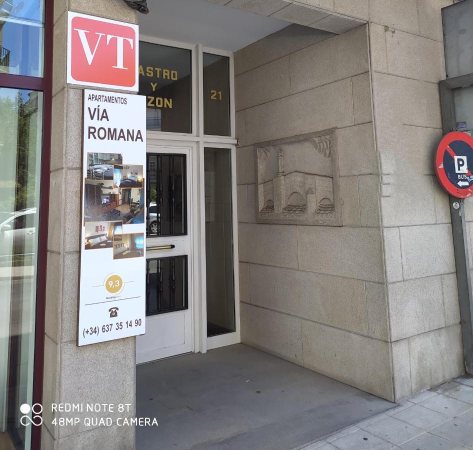 Vía Romana Apartamento Caldas De Reis Exterior foto